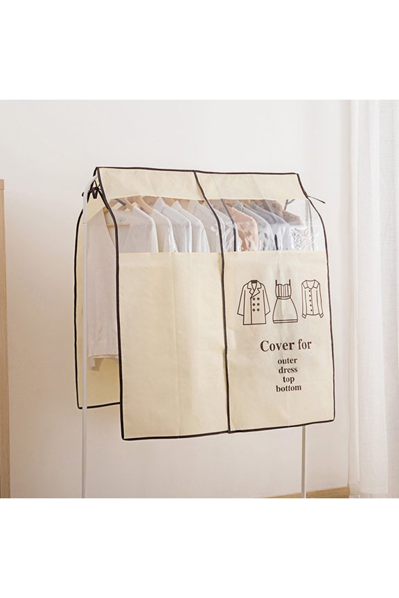 Storage Trunk Storage Bags Household Three-Dimensional Clothing, Suit Jacket, Wedding Dress, Ashproof Shade, Hanging Pocket, Coat Protective Shade, Cover Cloth