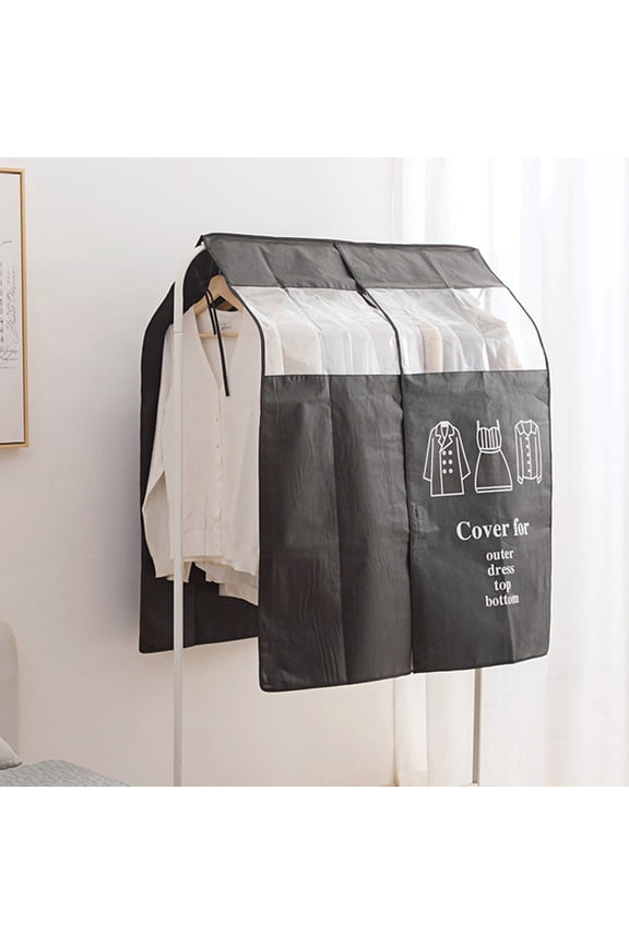 Storage Trunk Storage Bags Household Three-Dimensional Clothing, Suit Jacket, Wedding Dress, Ashproof Shade, Hanging Pocket, Coat Protective Shade, Cover Cloth