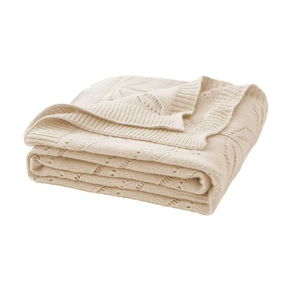 Wovilon Summer Cool Knitted Blanket Cool Effect Blanket Ice Blanket For All Season Lightweight Summer Quilt Absorbs Heat To Keep Adults Children Bab