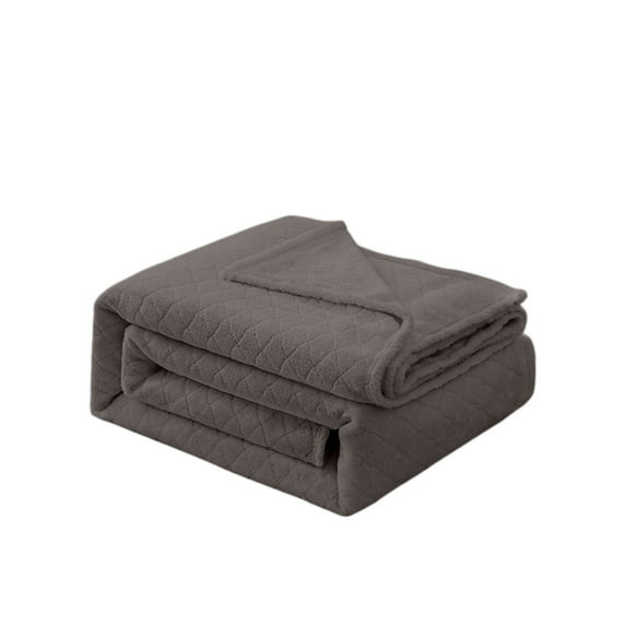 Wovilon Summer Cooler Quilt Blanket Bed Blanket Thermal Blanket Lightweight Bed Breathable Soft Comfortable Thick Plushes Machine Washable Blanket For All Season