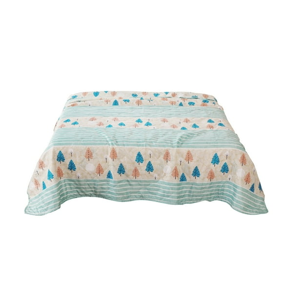 Wovilon Summer Cooler Quilt For Hot Sleepers And Night Sweats Cooler Quilt - Diamond Fleece Blanket Cool Fiber All Season Lightweight Ice Blanket