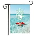 thumbnail image 1 of Wovilon Summer Garden Flag Seaside Sunshine Summer Flag Outdoor Courtyard Flag, 1 of 2