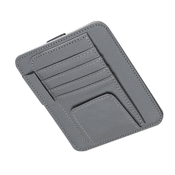 Wovilon Sunglass For Car,Leather Car Sunglass,Magnet Sunglass Clip For Car Visor,Multiple Sunglasses For Car,Visor Sunglass