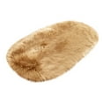 thumbnail image 1 of Wovilon Super Soft Faux Sheepskin Area Rugs For Bedroom Floor Shaggy Plush Carpet Faux Rug Bedside Rugs Home Imitation Wool Carpet 40*60Cm (Individually Packed), 1 of 3