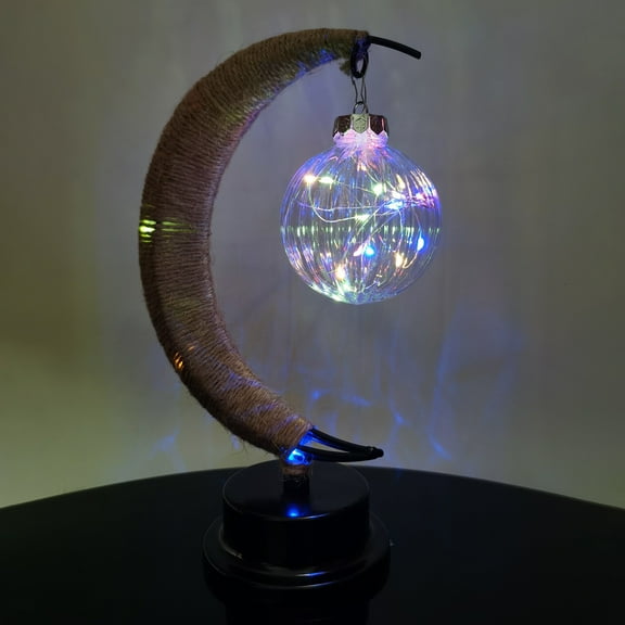 Wovilon Table Lamp Night Light Moon Light Led Ball Light Bedroom Decoration Table Lamp