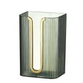 thumbnail image 1 of Wovilon Tissue Box Wall Mounted Tissue Holder Toilet Paper Storage Box Hanging Tissue Box Shelf Storage Dispenser Suitable For Bathroom Kitchen Toilet Bedroom, 1 of 7