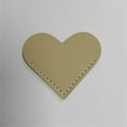 thumbnail image 1 of Wovilon Tools Home Improvement Leather Bookmark Heart-Shaped Page, Handmade Bookmark, Heart-Shaped Page Corner , Cute Bookmarks Accessories For Women Present Reading Book Lovers, 1 of 9