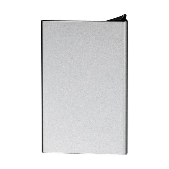 Wovilon Tools Home Improvement Mini Automatic -Up Credit Card Business Card Metal Aluminum Alloy Card Box