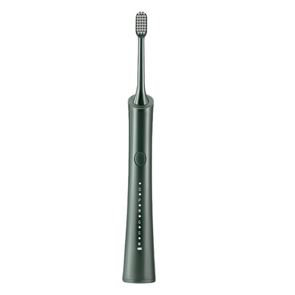 Wovilon Toothbrush - 3-head Toothbrush Including Two Cleaning Brush Heads Intelligent 6-speed Timed Toothbrush IPX7