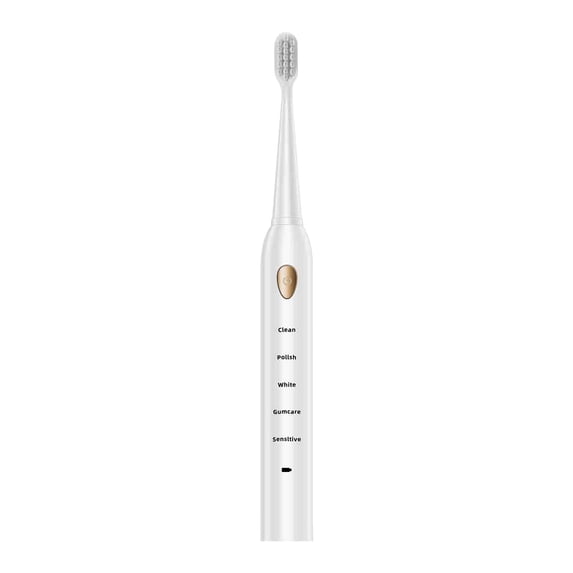 Wovilon Toothbrush 8 Brush Heads Toothbrush 5 Cleaning Modes IPX7-newly Upgraded Toothbrush Longer Life Faster Charging