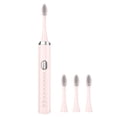 thumbnail image 1 of Wovilon Toothbrush,Low Noise, Portable, Smart Timer Toothbrush IPX7 Water Toothbrush Vibration,8 Cleaning Modes, 4 Brush Head Toothb, 1 of 7