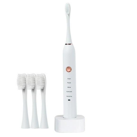 Wovilon Toothbrush,, Low Noise, Portable, Smart Timer Toothbrush IPX7 Water Toothbrush Vibration