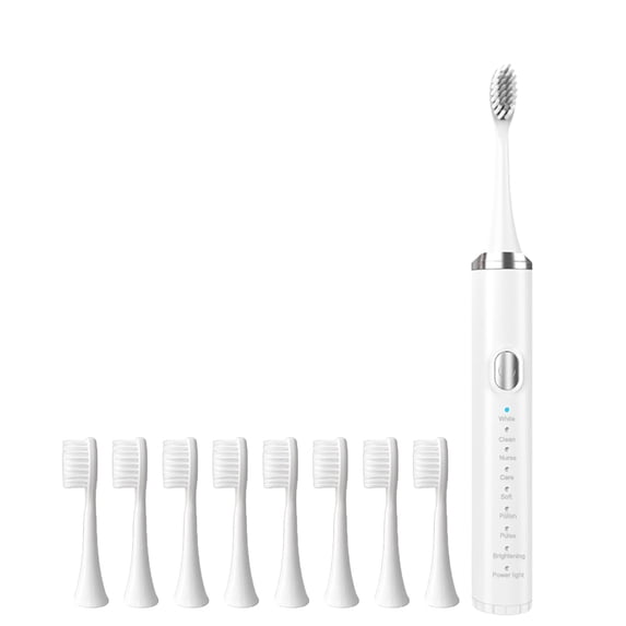 Wovilon Toothbrush, Low Noise, Portable, Smart Timer Toothbrush IPX7 Water Toothbrush Vibration