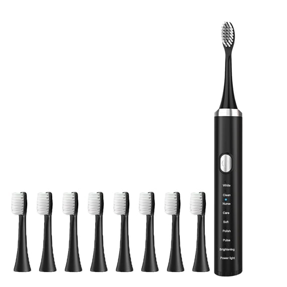 Wovilon Toothbrush, Low Noise, Portable, Smart Timer Toothbrush IPX7 Water Toothbrush Vibration