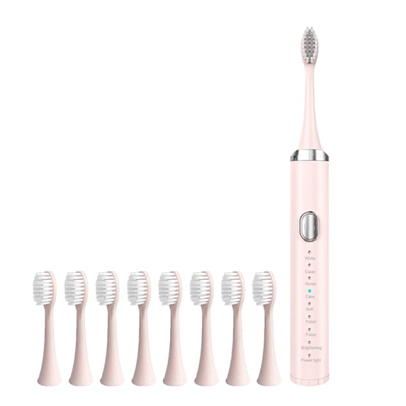 Wovilon Toothbrush, Low Noise, Portable, Smart Timer Toothbrush IPX7 Water Toothbrush Vibration