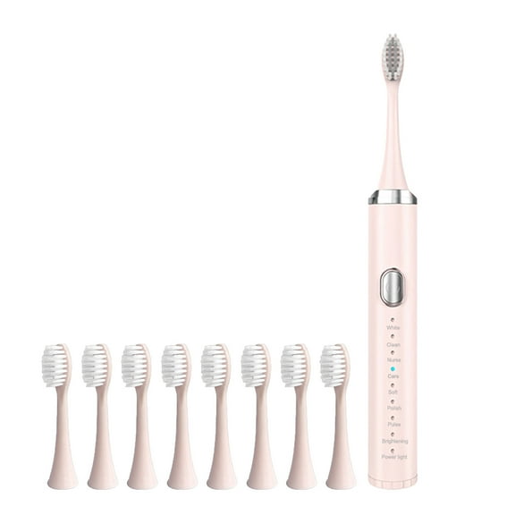 Wovilon Toothbrush, Low Noise, Portable, Smart Timer Toothbrush IPX7 Water Toothbrush Vibration