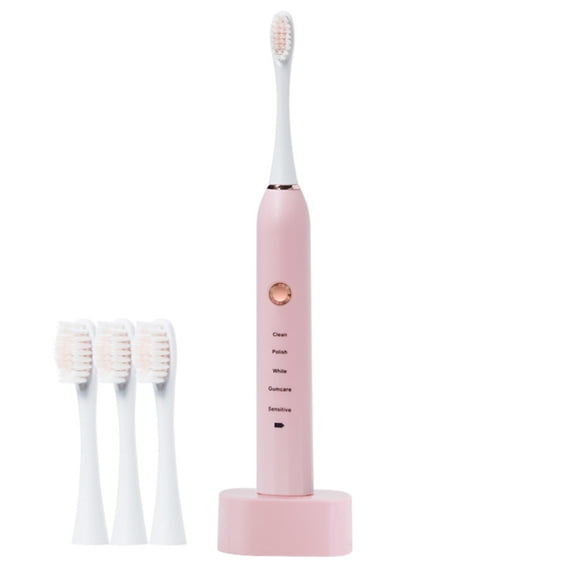 Wovilon Toothbrush,, Low Noise, Portable, Smart Timer Toothbrush IPX7 Water Toothbrush Vibration