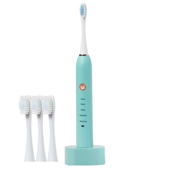 Wovilon Toothbrush,, Low Noise, Portable, Smart Timer Toothbrush IPX7 Water Toothbrush Vibration
