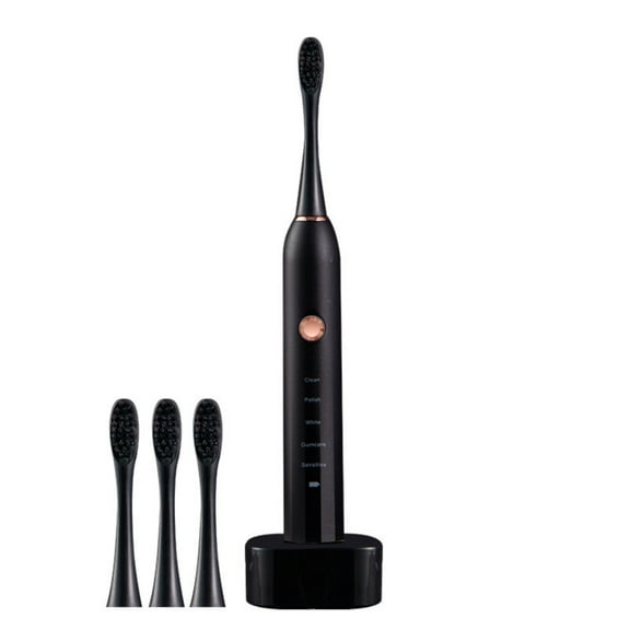 Wovilon Toothbrush,, Low Noise, Portable, Smart Timer Toothbrush IPX7 Water Toothbrush Vibration