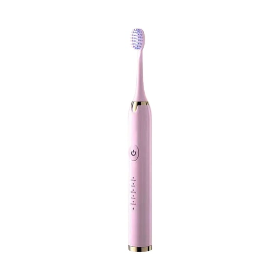 Wovilon Toothbrush- Toothbrush With 5 Brush Heads - 5 Cleaning Modes- IPX7 Water Proofing-Newly Upgraded Toothbrush-Longer Life-Faster Char
