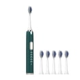 thumbnail image 1 of Wovilon Toothbrush With Data Cable 6 Brush Heads 5 Cleaning Modes Smart Toothbrush Faster Charging, 1 of 6