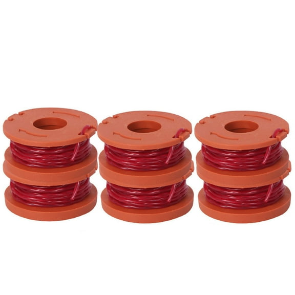 Wovilon Trimmer Spool Line For Worx锛孍dger Spool Apply to Trimmer Spools Weed Eater String,Trimmer Line Refills 0.065 Inch For Electric String Trimmers锛學eed Wacker Spool Replacement Parts