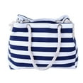 thumbnail image 1 of Wovilon Tropical Summer Palm Tree Leaf Large Beach Bag For Women Tote Bags Reusable Grocery Shoulder Bag With Zipper Pocket, 1 of 6
