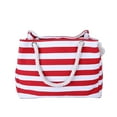 thumbnail image 1 of Wovilon Tropical Summer Palm Tree Leaf Large Beach Bag For Women Tote Bags Reusable Grocery Shoulder Bag With Zipper Pocket, 1 of 6