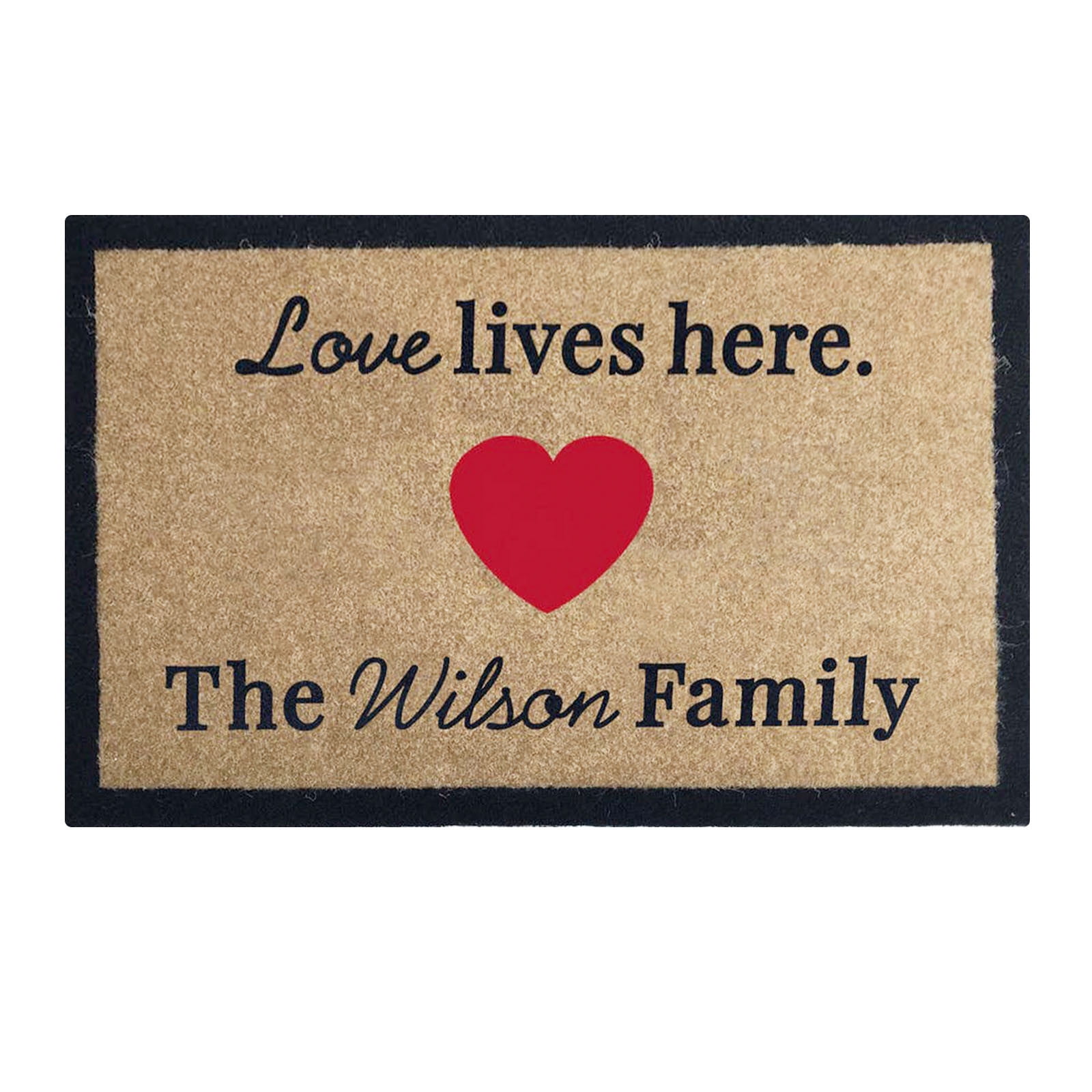Wovilon Valentine'S Day Carpet Love Living Room Bedroom Doormat Holiday