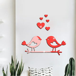3D Puffy Bird Stickers for Kids with Hummingbird Parrot Parakeet and Cockatiel Stickers for Crafts Scrapbooking Laptop and Bird House