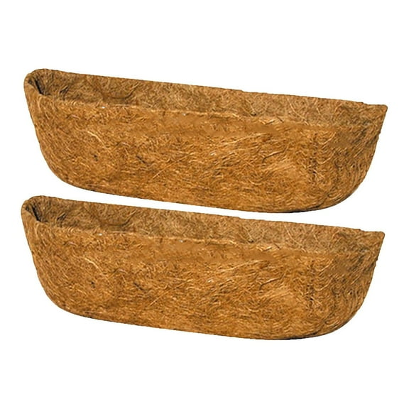 Wovilon Vases For Flowers Vases For Decor, 2Pack Hanging Basket Coconuts Fiber Planter Inserts Replacement Liner For Flower Pot