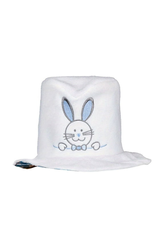 Velvet Bunny Ear Hat Easter Hat Bucket Hat Easter Bunny Decoration Hat Party Headdress Clothing Accessories