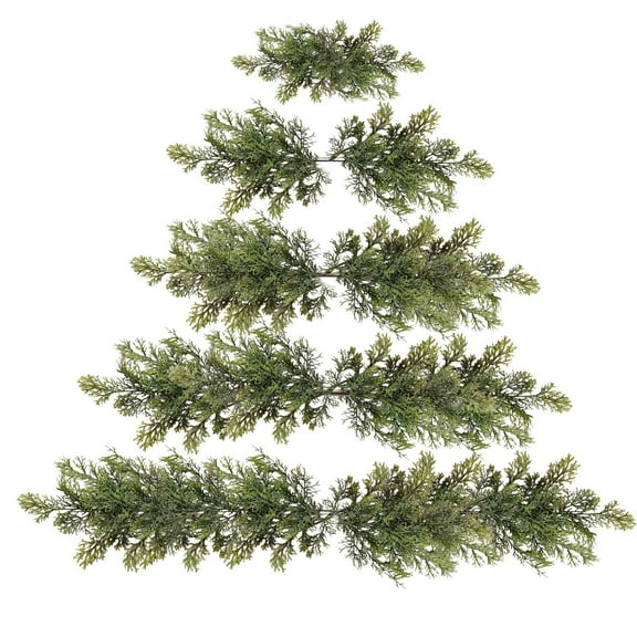 Wovilon Wall Mounted Christmas Tree Mini Christmas Tree Wall Pendant Wall Cloth Decoration Small Christmas Tree Wall Mounted Fake Branches Minimalists Christmas Decora