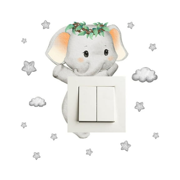 Wovilon Wall Sticker, Small Star Wall Stickers Stickers Background Wall Living Room Room Decoration Wall Stickers Home Decor