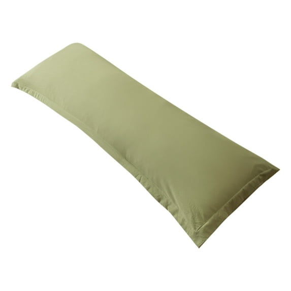 Wovilon Washed And Linen Pillowcase Friendly Double Long Pillowcase Pillow Core Cover Pillow Leather 18.89x59.05in