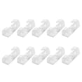 thumbnail image 1 of Wovilon White 20Pc Self-Adhesive Desktop Cable Organizer Fixing Clamp Household Tool Set, 1 of 9