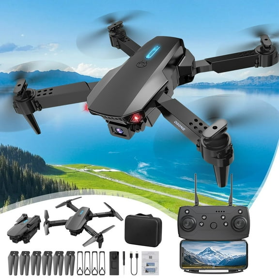 Wovilon WiFi FPV Drone with 1080P Camera - Foldable Design for Indoor Outdoor