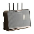 thumbnail image 1 of Wovilon Wifi Router Storage Box Storage Box Power Strip Storage Box Junction Box Suitable For Various Desktops And Walls, 1 of 7