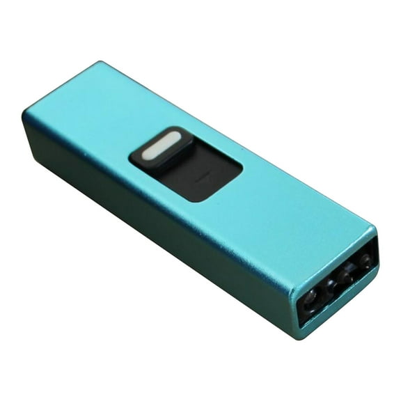 Wovilon Windproof Lighting Function Electronic Usb Charging Self-Protection Miniature Flashlight Lighter Torch Lighter For Candle