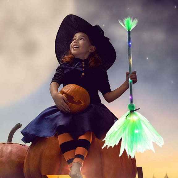 Wovilon Witch Halloween Toy Rudolph Broomstick Academy
