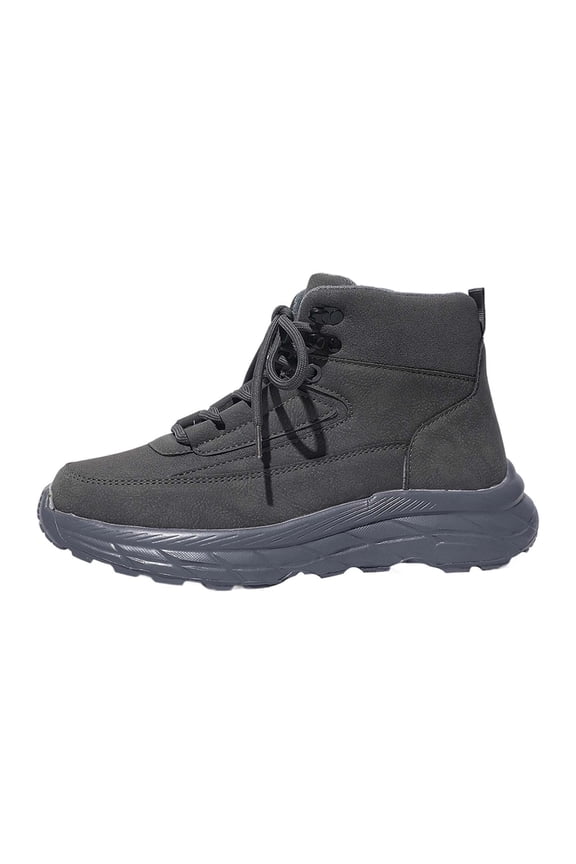 Boots for Men Women Comfortable Work Boots Resistant High Top Steel Toe Safety Shoes Puncture Proof Indestructible Construction Shoes Grey