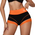 thumbnail image 1 of Wovix Boy Shorts Underwear for Women High Waisted Cotton Boxers Briefs Stretch Panties Comfy Daily Underpants Orange XL, 1 of 4