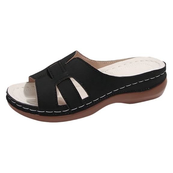 Wovix House Slipper For Women Casual Wear Gift Stylish Outer Wear Beach Sandals Simple Indoor Outdoor Shoes