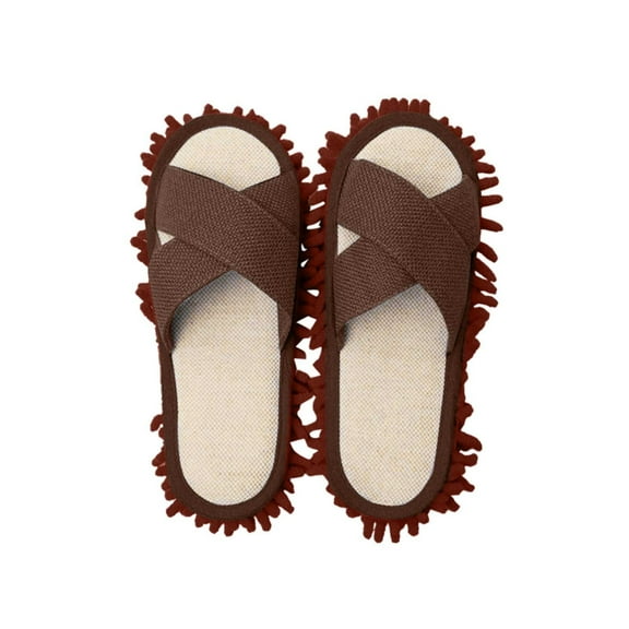 Wovix House Slipper For Women Fuzzy Flip Flop Slippers Washable Fluffy Comfortable Open Toe House Non-Skid Sole Daily Wear