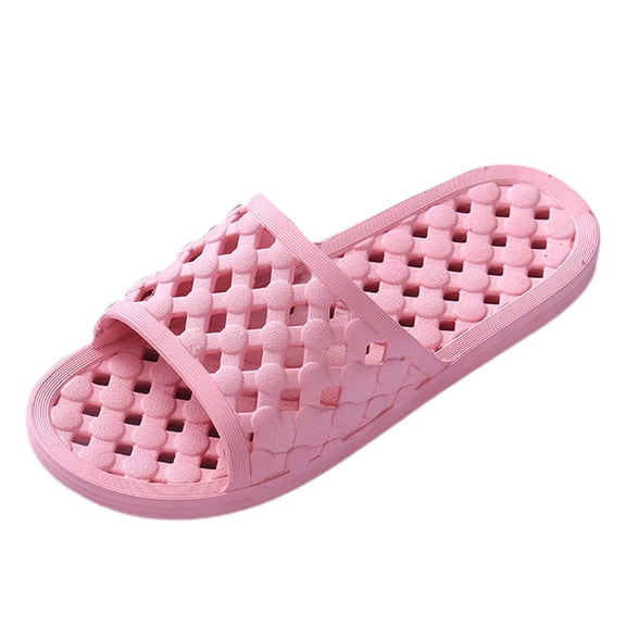 Wovix House Slipper For Women Shower Shoes Quick Dry Non-Slip Bathroom Slippers Dorm Home Slides Sandals Daily Wear