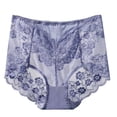thumbnail image 1 of Wovix Lace Boyshorts Panties for Women High Waist Short Plus Size Cheeky Underwear Daily Comfy Gift Light Purple XXXL, 1 of 3