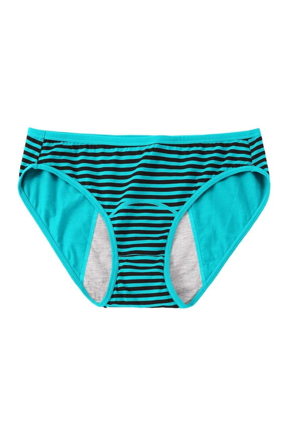 Leakproof Panties For Women Comfy Breathable Daily Brief Menstrual Underpants Daily Mint Green M
