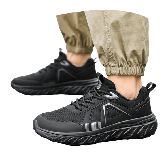 Wovix Men Slip On Walking Sneaker Casual Running Comfortable Tennis Breathable Non Slip Athletic Gym Workout Cross Training Fashion Sneakers