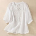 thumbnail image 1 of Wovix Mesh Tops for Women Long Sleeve Neck Fitted Top Bodycon Clubwear Sheer Pure Tops White L=2, 1 of 9