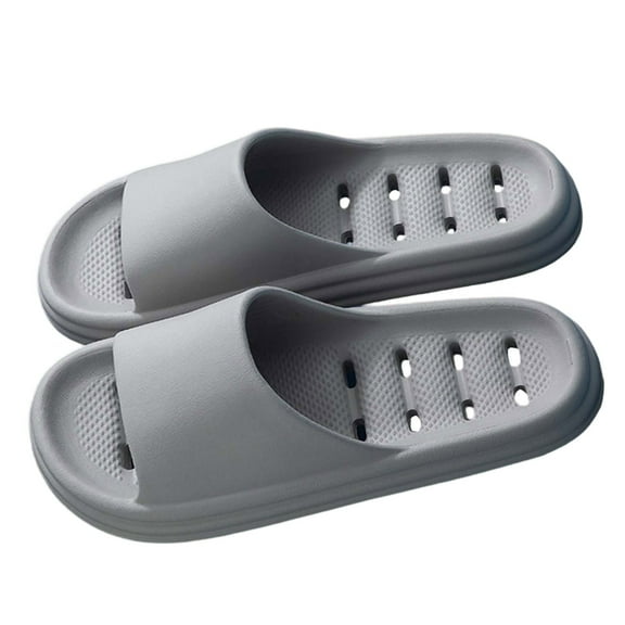 Wovix Slippers For Women Cushioned Thick Sole Simple Classic Shoes Open Toe Bathroom Footwear Indoor Outdoor Shoes